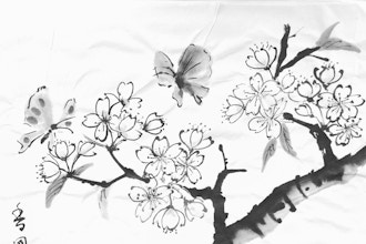 Japanese Ink Painting (Sumi-e)